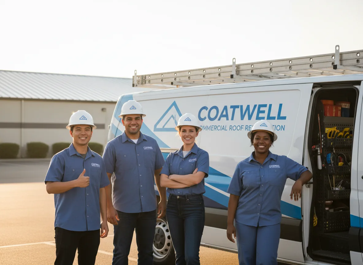 Commercial roof coating company in Marion, MS